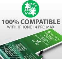 GadFull nagykapacitású csereakkumulátor iPhone 14 Pro Max - javítókészlettel és szerszámkészlettel 5