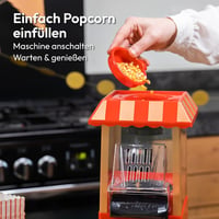 Gadgy Forró Levegős Popcorn Gép - Olajmentes Egészséges Kukoricapattogtatás 3