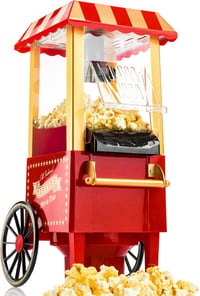 Gadgy Forró Levegős Popcorn Gép - Olajmentes Egészséges Kukoricapattogtatás 1