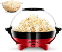 Gadgy Retro Popcorn Maker 5L - 800W Piros Popcornkészítő Tapadásmentes Felülettel 1