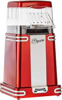 Gadgy Retro Popcornkészítő Gép Forró Levegős Olajmentes Egészséges Snack 1