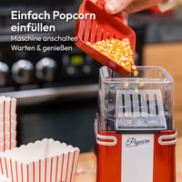 Gadgy Retro Popcornkészítő Gép Forró Levegős Olajmentes Egészséges Snack 3