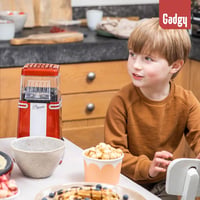 Gadgy Retro Popcornkészítő Gép Forró Levegős Olajmentes Egészséges Snack 6