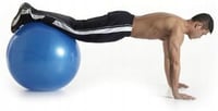 GADIRIA 65cm Pilates Labda Pumpával Jóga Tornához Fitness Rehabilitáció 4