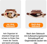 GADITIEK Longchamp táska vállpánt, bőr csereszíj, több zsebbel, mini méret 5