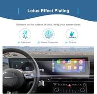 GAFAT Hyundai i30 Tucson NX4 2025 12,3" Navigációs Képernyővédő Fólia 4db Nano Üveg 5