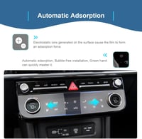 GAFAT Hyundai i30 Tucson NX4 2025 12,3" Navigációs Képernyővédő Fólia 4db Nano Üveg 6