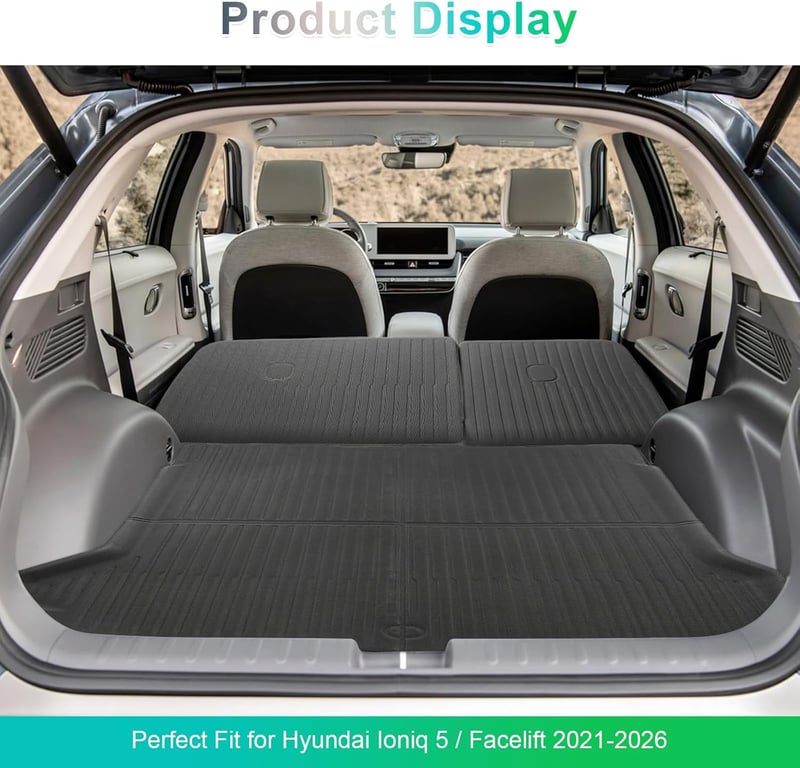 GAFAT Hyundai Ioniq 5 2021-2025 csomagtartó szőnyeg + ülésháti védelem TPE gumiszőnyeg