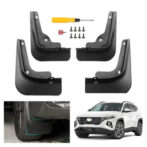 GAFAT set prednjih/stražnjih zavesica za blato za Hyundai Tucson NX4 (2021-2025), 4 komada - nije za N Line