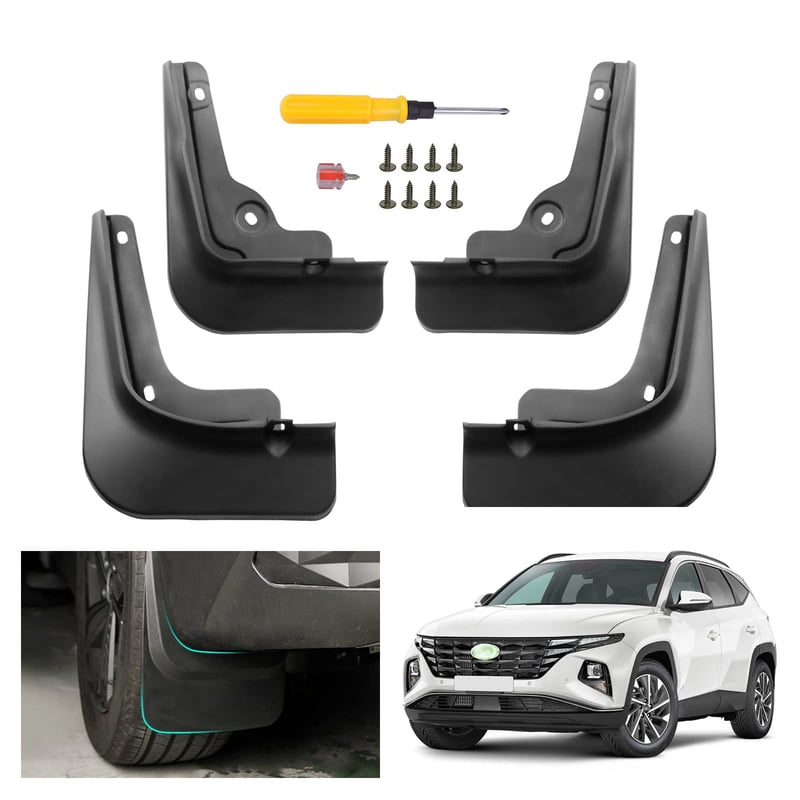 Sada lapačov nečistôt GAFAT Hyundai Tucson NX4 (2021-2025) predné/zadné, 4 ks - nie pre N Line