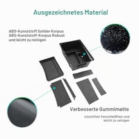 GAFAT Kia EV3 Earth GT Line 2025 2026 Odkladací box na stredovú konzolu, magnetická posuvná horná polica, multifunkčný organizér s protišmykovou podložkou 4