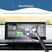 GAFAT MG4 EV Facelift 2022-2026 Folie de protecție din sticlă pentru ecran - Ecran tactil de 10,25 inchi + Tablou de bord de 7 inchi, rezistentă la zgârieturi 9H, accesoriu MG4, 2 bucăți 6