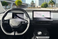 GAFAT MG4 EV Facelift 2022-2026 Folie de protecție din sticlă pentru ecran - Ecran tactil de 10,25 inchi + Tablou de bord de 7 inchi, rezistentă la zgârieturi 9H, accesoriu MG4, 2 bucăți 1