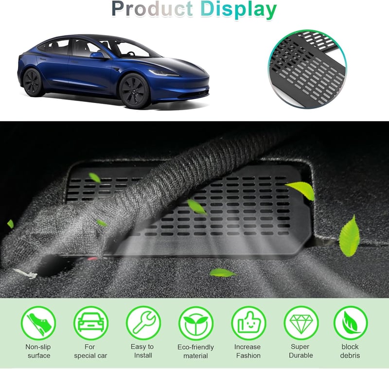 GAFAT Tesla Model 3 Highland légcsatorna védőfedél 2024-2025