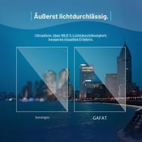 GAFAT VW Golf 8.5 2025 2026 Folie de Protecție pentru Ecran din Sticlă Securizată de 12,9 inchi - Pentru Navigație Discover Pro Facelift Golf 8 MK8.5, Rezistentă la Zgârieturi 9H 3