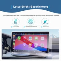 GAFAT VW Golf 8.5 2025 2026 Folie de Protecție pentru Ecran din Sticlă Securizată de 12,9 inchi - Pentru Navigație Discover Pro Facelift Golf 8 MK8.5, Rezistentă la Zgârieturi 9H 5