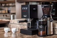 Mlynček na kávu Gaggia MD15 so zásobníkom na zrnkovú kávu s kapacitou 300 g, elektrický mlynček na kávu 6