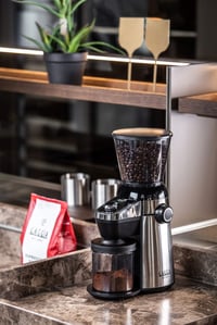 Mlynček na kávu Gaggia MD15 so zásobníkom na zrnkovú kávu s kapacitou 300 g, elektrický mlynček na kávu 2
