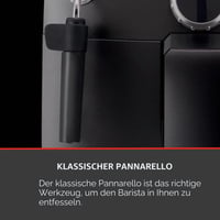 Automatický kávovar na espresso a cappuccino Gaggia Naviglio, čierny, 15 barov, 1850 W, na zrnkovú kávu, vyrobený v Taliansku 3