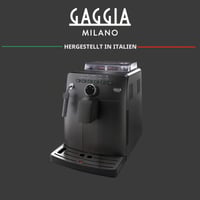 Automatický kávovar na espresso a cappuccino Gaggia Naviglio, čierny, 15 barov, 1850 W, na zrnkovú kávu, vyrobený v Taliansku 7