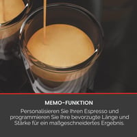 Automatický kávovar na espresso a cappuccino Gaggia Naviglio, čierny, 15 barov, 1850 W, na zrnkovú kávu, vyrobený v Taliansku 5