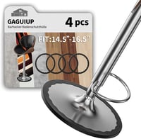 GAGUIUP Bárszék Lábvédő Szilikon 2db - Csúszásgátló Padlóvédő Fa Padlóhoz, Karcolásmentes, Zajmentes, Nyújtható 37-42cm Széktalp Átmérőhöz 1