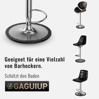 GAGUIUP Bárszék Lábvédő Szilikon 2db - Csúszásgátló Padlóvédő Fa Padlóhoz, Karcolásmentes, Zajmentes, Nyújtható 37-42cm Széktalp Átmérőhöz 2