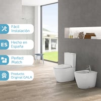WC sedadlo GALA Marina G5142001 z ABS, biele, rozmer 35x44,8 cm 2