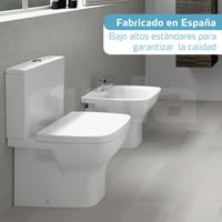 WC sedadlo Gala Street Square, biele, so závesmi z nehrdzavejúcej ocele, štvorcový tvar, jednoduché čistenie, vrátane upevňovacej súpravy 7