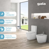 WC sedadlo Gala Street Square, biele, so závesmi z nehrdzavejúcej ocele, štvorcový tvar, jednoduché čistenie, vrátane upevňovacej súpravy 9