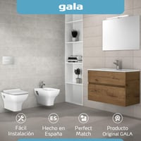 WC sedadlo Gala Street Square, biele, so závesmi z nehrdzavejúcej ocele, štvorcový tvar, jednoduché čistenie, vrátane upevňovacej súpravy 8