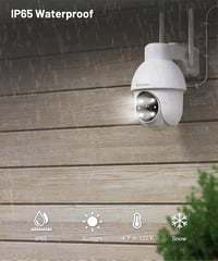 GALAYOU 2K PTZ Kültéri Biztonsági Kamera 4G LTE SIM Kártyával - Automatikus Követés, Éjjellátó, Alexa Kompatibilis, WiFi Nélküli Megfigyelőr 8
