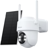 GALAYOU R1 Kültéri Biztonsági Kamera - 2K PTZ WiFi Megfigyelő Kamera Napelemes Akkumulátorral, PIR Mozgásérzékelővel, IP65 Vízálló, Színes É 1
