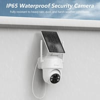 GALAYOU R1 Kültéri Biztonsági Kamera - 2K PTZ WiFi Megfigyelő Kamera Napelemes Akkumulátorral, PIR Mozgásérzékelővel, IP65 Vízálló, Színes É 6