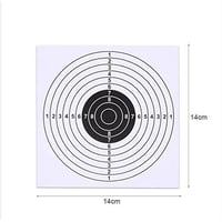Set 100 ținte Galica – 14x14 cm – Airsoft, Plumb, 22LR – Ținte de antrenament pentru tir sportiv, reglaj și precizie 2