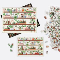 Puzzle Galison Plant Shelfie, 1000 dielikov, biele 4