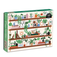 Puzzle Galison Plant Shelfie, 1000 dielikov, biele 1