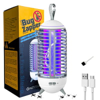 Galtville punjiva LED zamka za komarce i insekticidna lampa, unutarnja/vanjska - bijela 1