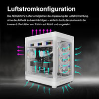 GAMDIAS AEOLUS P2 120mm PWM-ARGB PC ventilátor cserélhető lapátokkal 7
