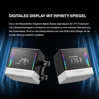 GAMDIAS CHIONE E4 360mm AIO Vízhűtés CPU-hoz ARGB Szinkronizálással 3