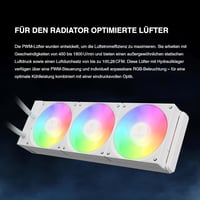 GAMDIAS CHIONE E4 360mm AIO Vízhűtés CPU-hoz ARGB Szinkronizálással 6