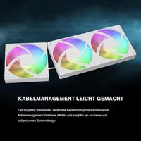 GAMDIAS CHIONE E4 360mm AIO Vízhűtés CPU-hoz ARGB Szinkronizálással 7