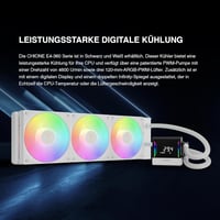GAMDIAS CHIONE E4 360mm AIO Vízhűtés CPU-hoz ARGB Szinkronizálással 2