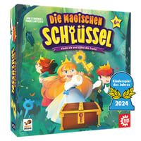 Game Factory 646323 Die Magischen Schlüssel kúzelná kocková hra pre deti od 6 rokov, rodinná spoločenská hra pre 2-4 hráčov, Detská hra roka 1