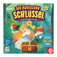 Game Factory 646323 Die Magischen Schlüssel kúzelná kocková hra pre deti od 6 rokov, rodinná spoločenská hra pre 2-4 hráčov, Detská hra roka 6