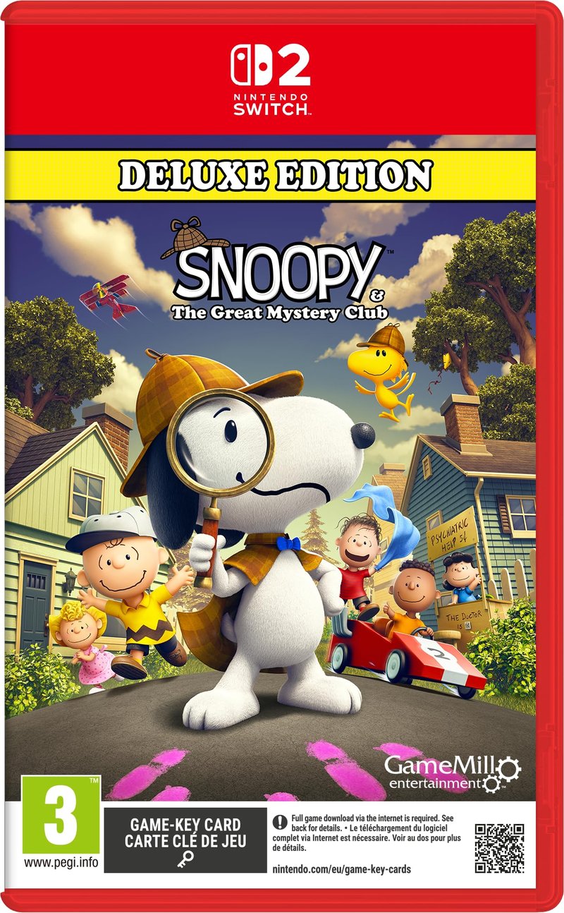 Game Mill Snoopy & The Great Mystery Club Deluxe Edition – Nintendo Switch 2 hry