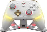 GameSir Cyclone 2 PC kontroller Mag-Res TMR stickel 1000Hz RGB LED fehér töltőállomással 1