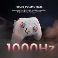 GameSir Cyclone 2 Wireless Kontroller - Hall Effect Triggerek, 6 Tengelyes Giroszkóp, Multiplatform 8
