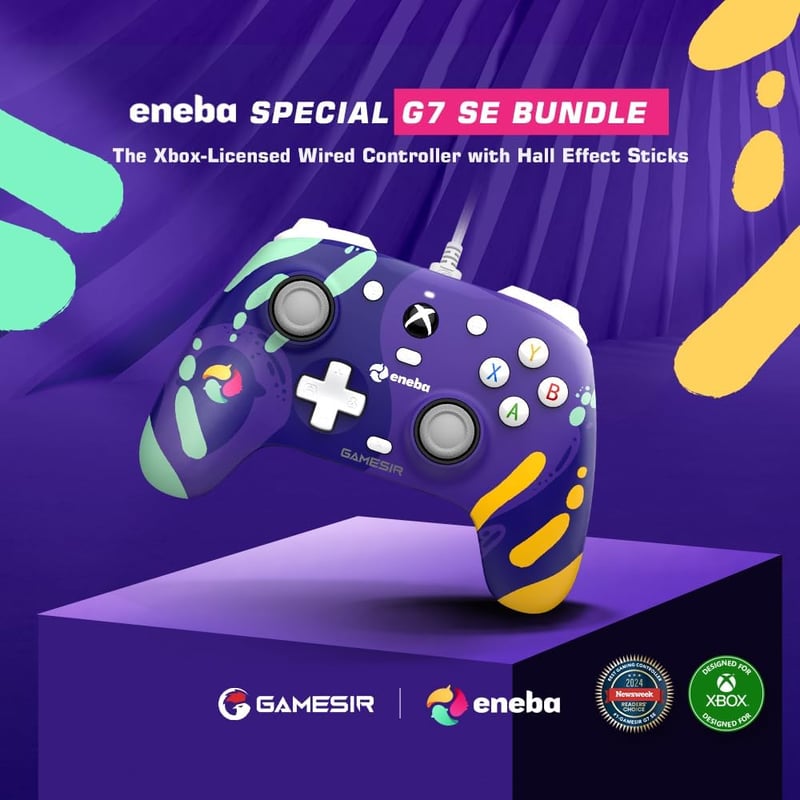 GameSir Eneba G7 SE Vezetékes Xbox Kontroller Hall Effect Joystick Windows 10/11