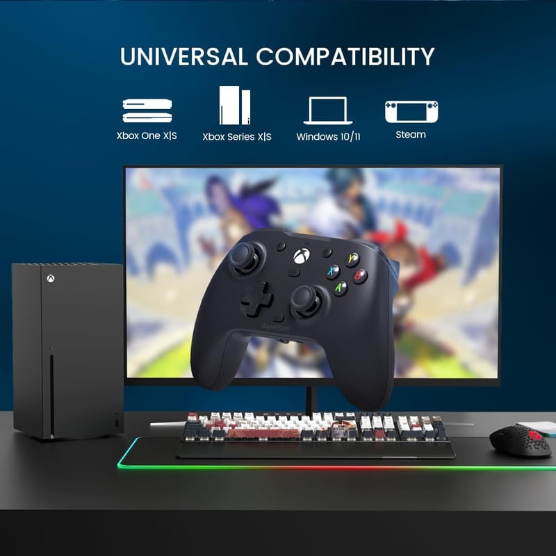 GameSir G7 HE Vezetékes Kontroller Xbox Series X|S és PC-hez Hall Effect Stickel